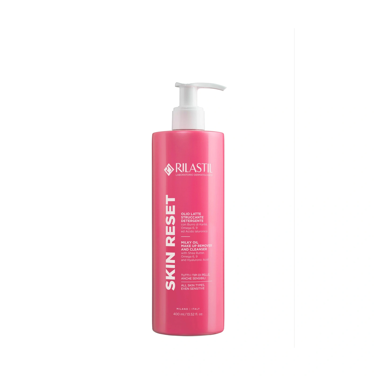 Rilastil Olio Latte struccante detergente