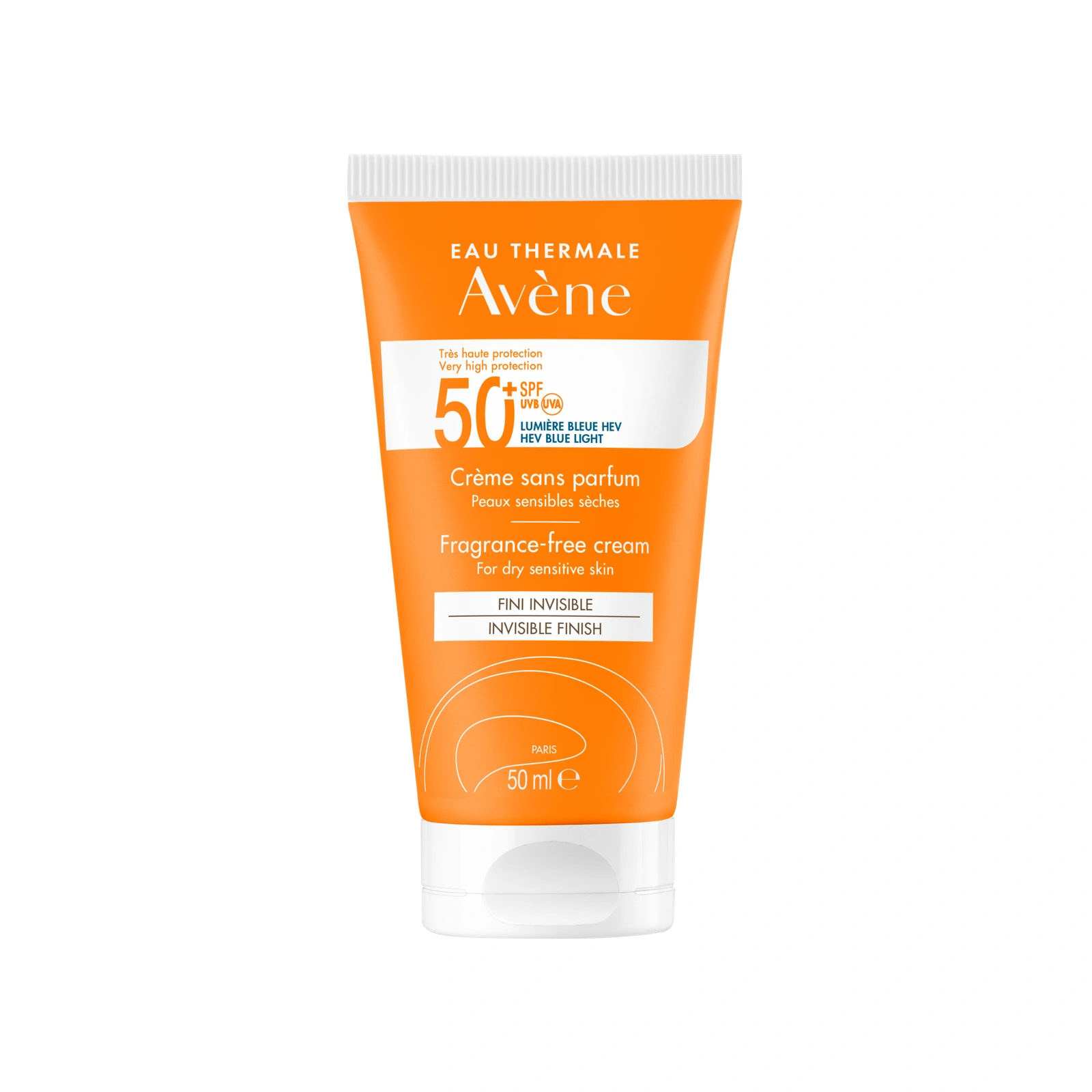Avène Crema senza profumo SPF50+ Protezione molto alta