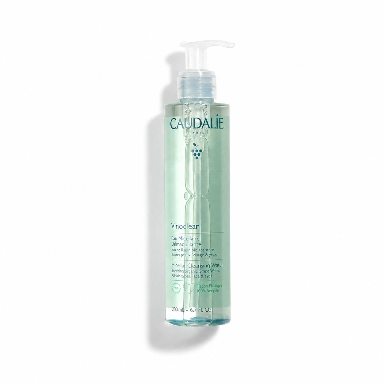 Caudalie Vinoclean Acqua Micellare Struccante con Camomilla