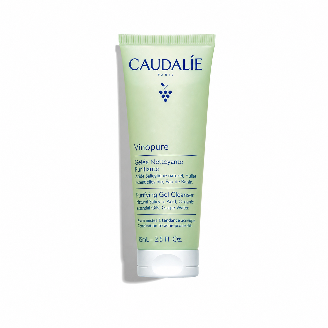 Caudalie Vinopure Gel Detergente Purificante all'Acido Salicilico