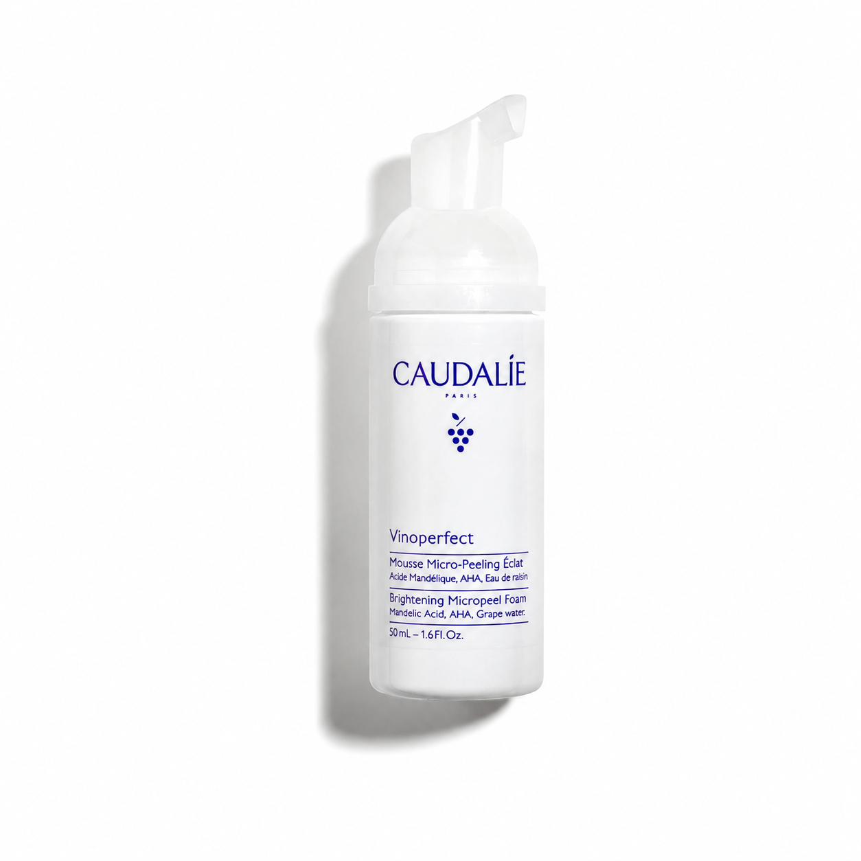 Caudalie Vinoperfect Mousse Micro-Peeling Illuminante con Acido Mandelico (AHA)