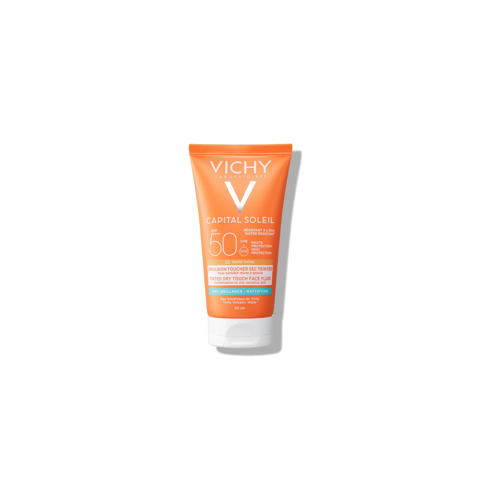 Vichy CAPITAL SOLEIL EMULSIONE VISO ANTI-LUCIDITÀ EFFETTO ASCIUTTO SPF 50+