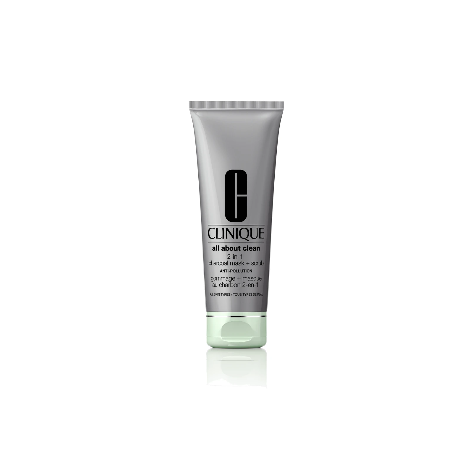 Clinique All About Eyes™ 2-in-1 Charcoal Mask + Scrub