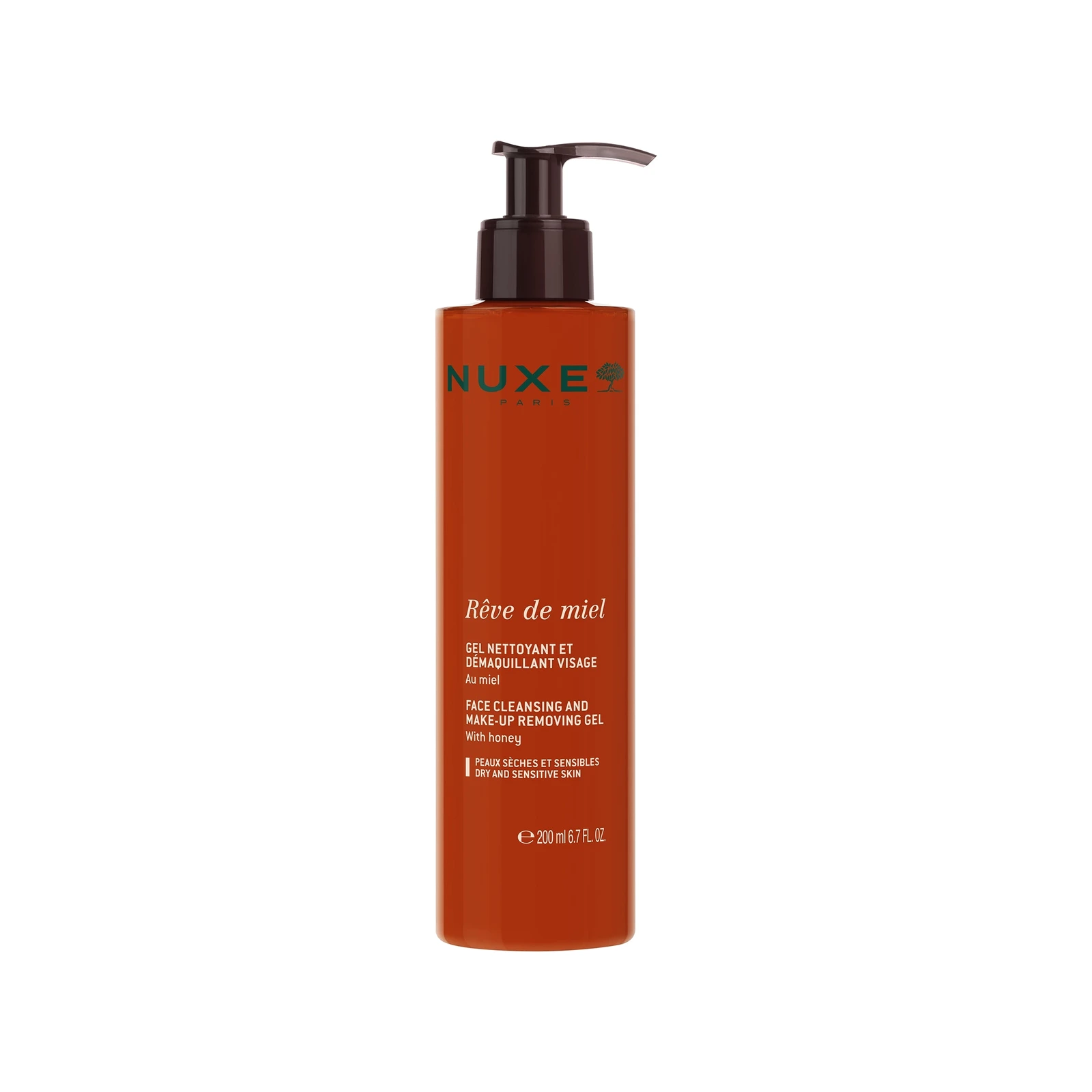 NUXE Gel detergente e struccante viso