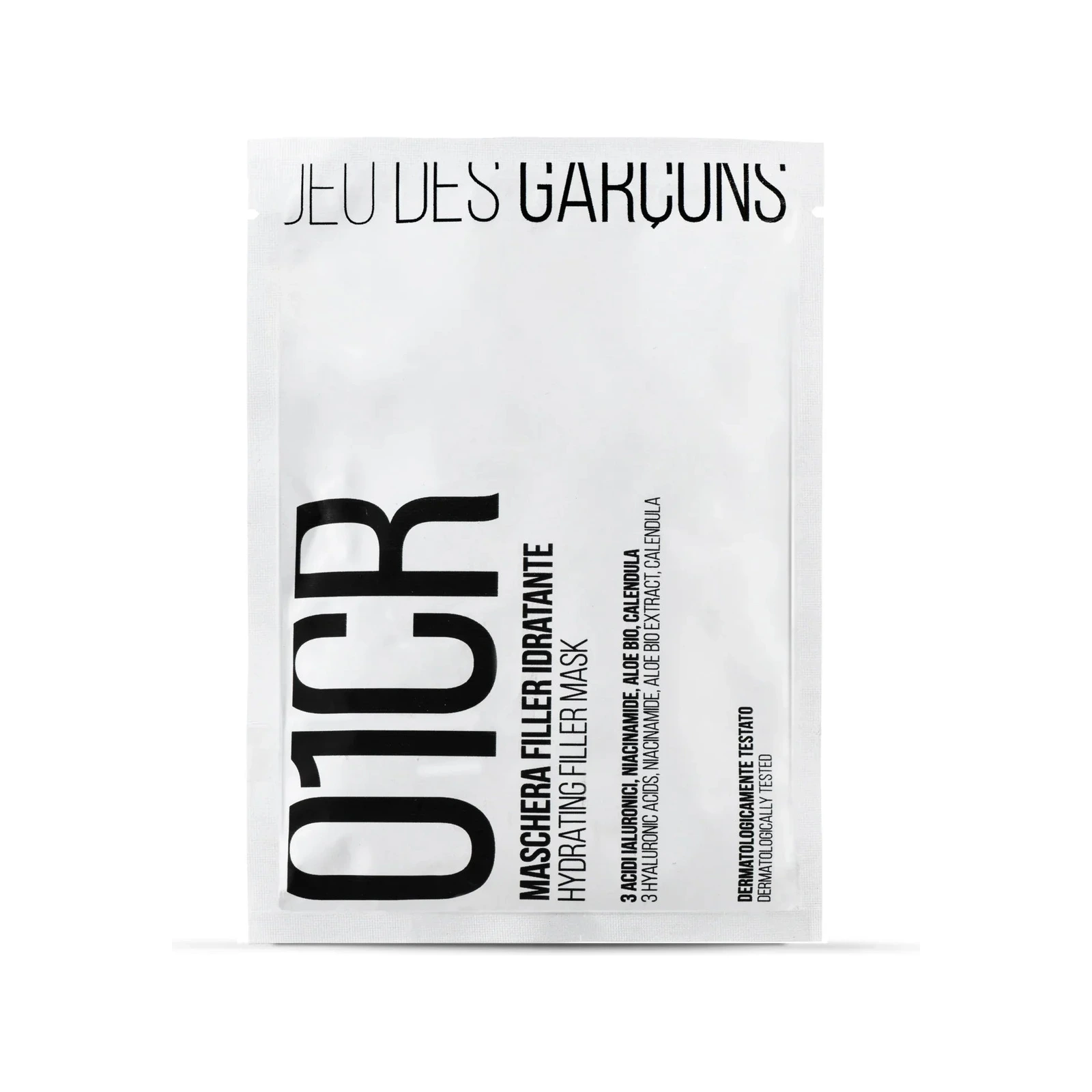 Jeu des Garçons MASCHERA FILLER IDRATANTE IN TESSUTO 01CR