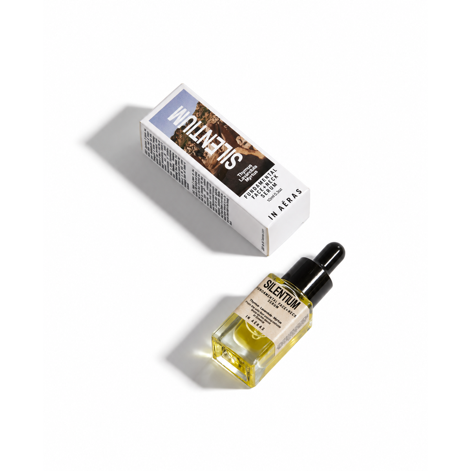 In Aéras SILENTIUM FACE+NECK SERUM TRAVEL SIZE