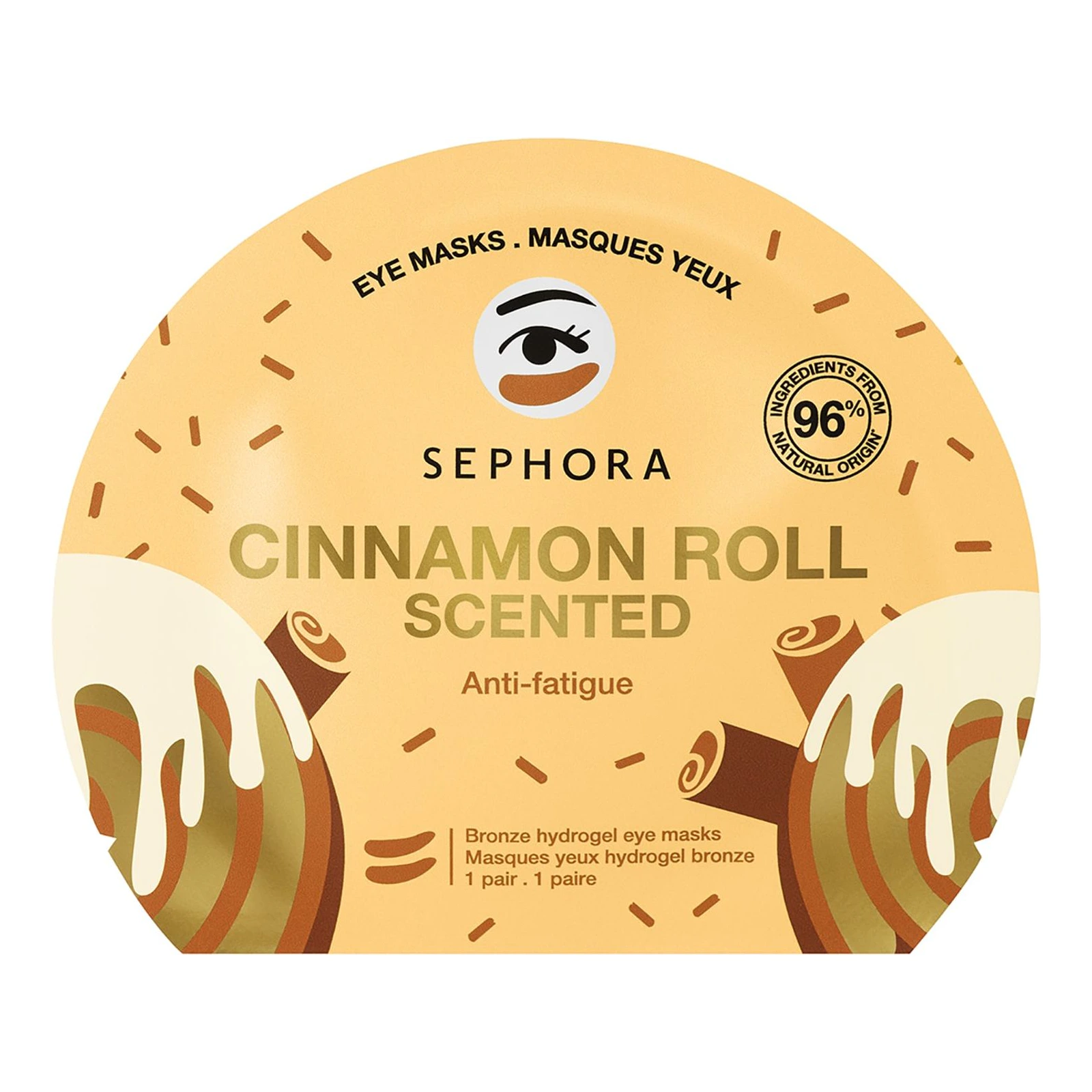 Sephora Collection Anti-fatigue eye masks - Profumo Cinnamon Roll