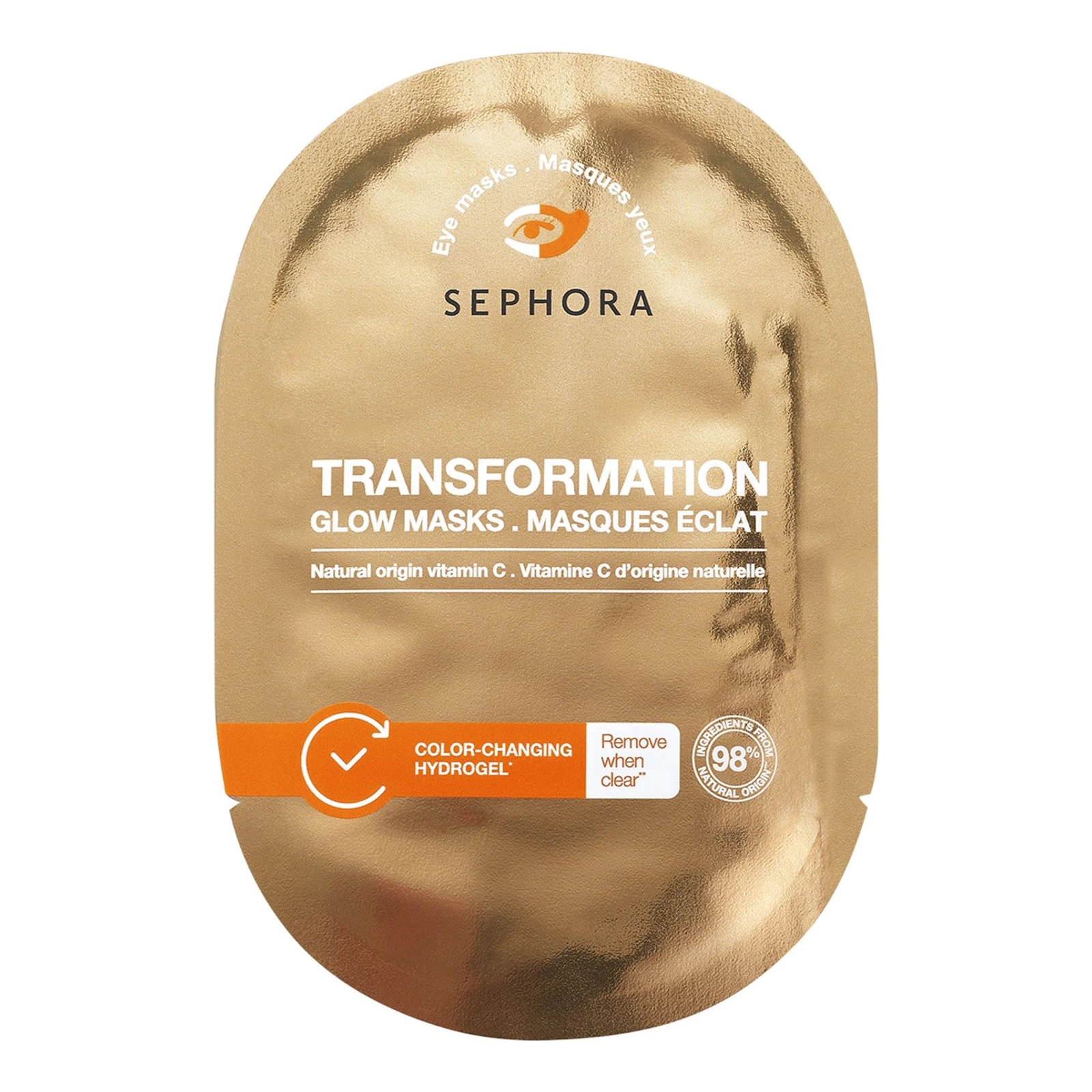 Sephora Collection Maschere Trasformative - Maschere Occhi Idrogel Illuminanti - Vitamina C - Maschere occhi illuminanti - vitamina c