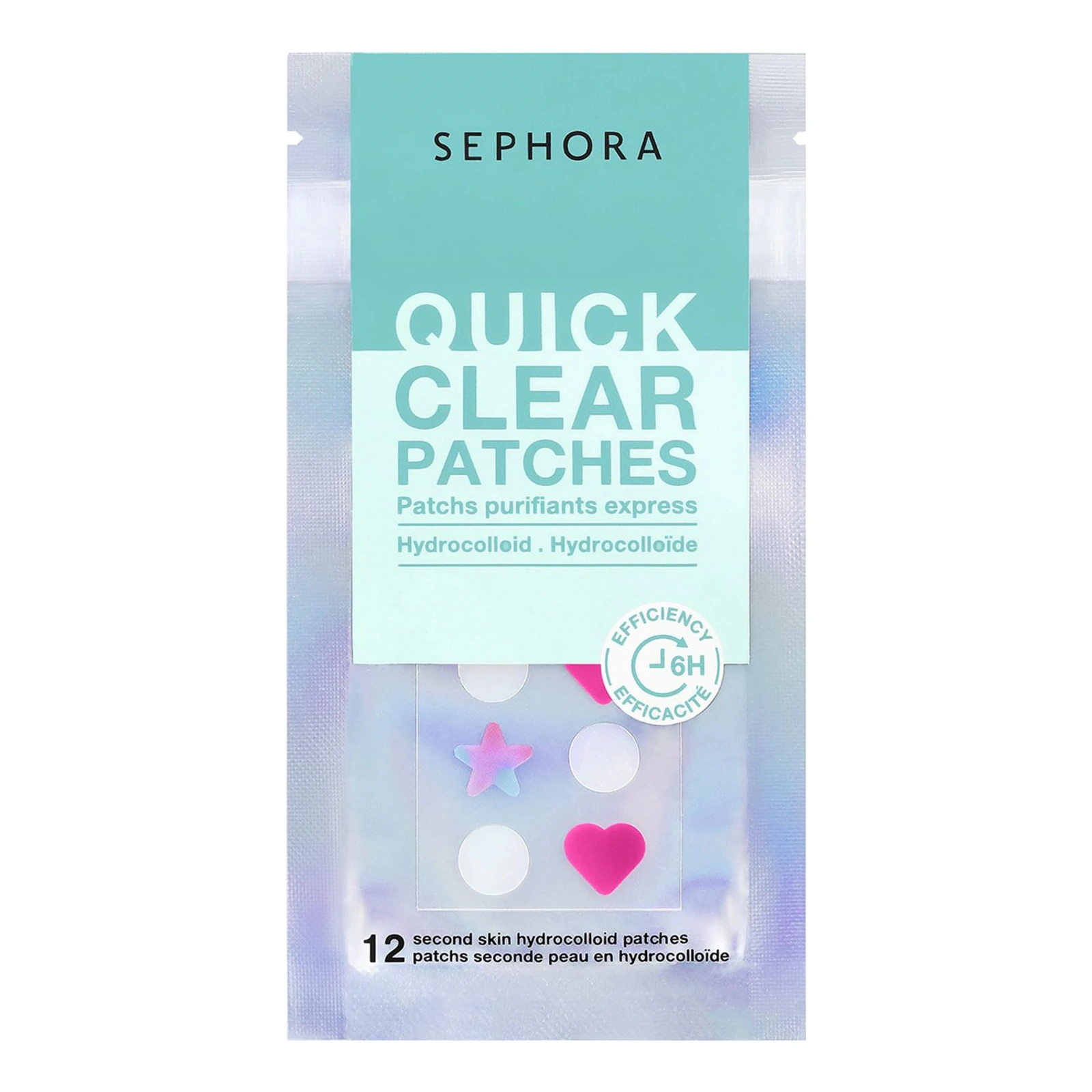 Sephora Collection Patch Purificanti Express - 12 Patch Idrocolloidali Effetto Seconda Pelle