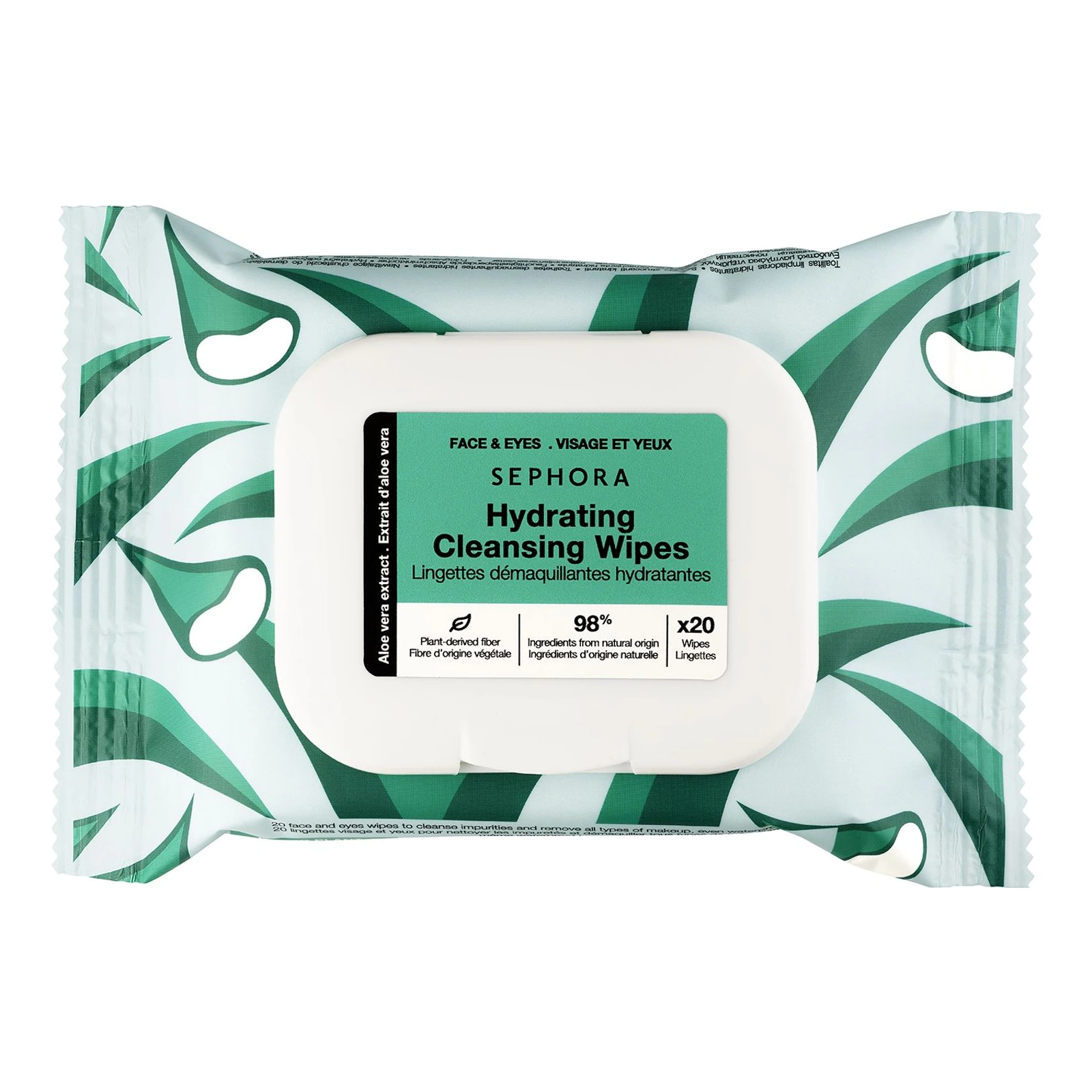 Sephora Collection Salviette struccanti - Estratti di frutta e piante + lozione micellare - Aloe