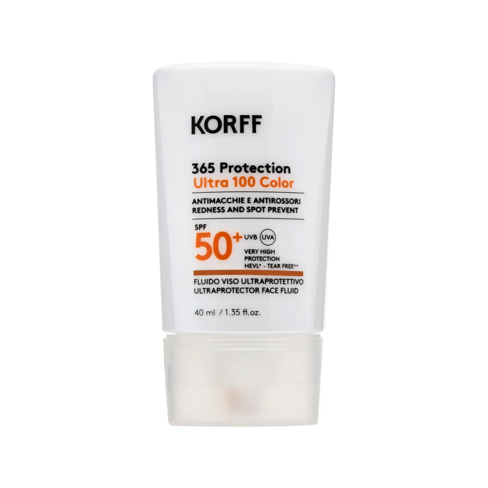 Korff 365 Protection Ultra 100 Color Fluido Viso Ultraprotettivo SPF 50+