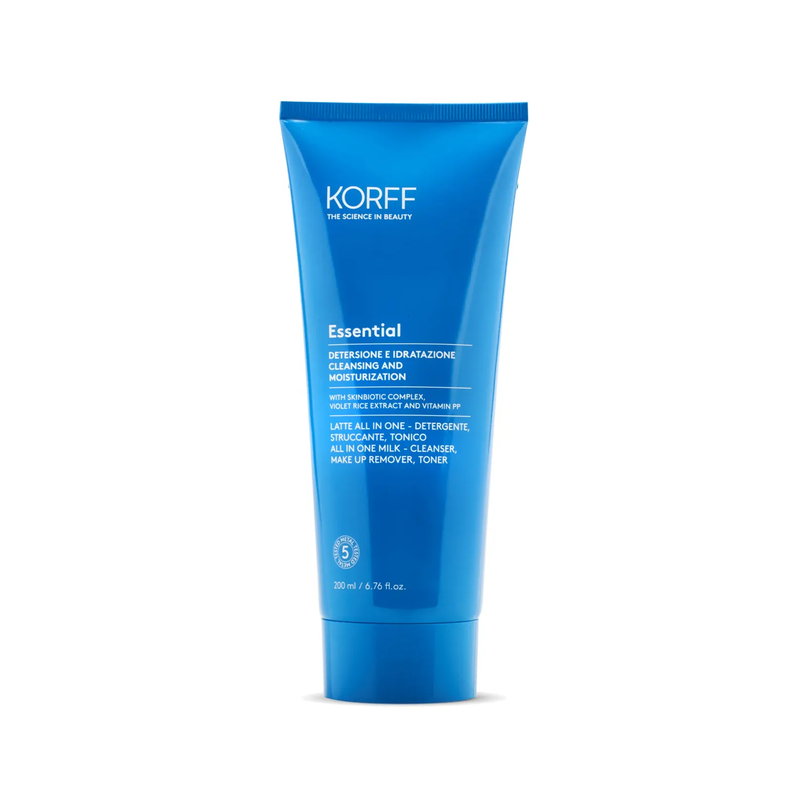 Korff Essential Latte All In One Detergente Struccante Tonico
