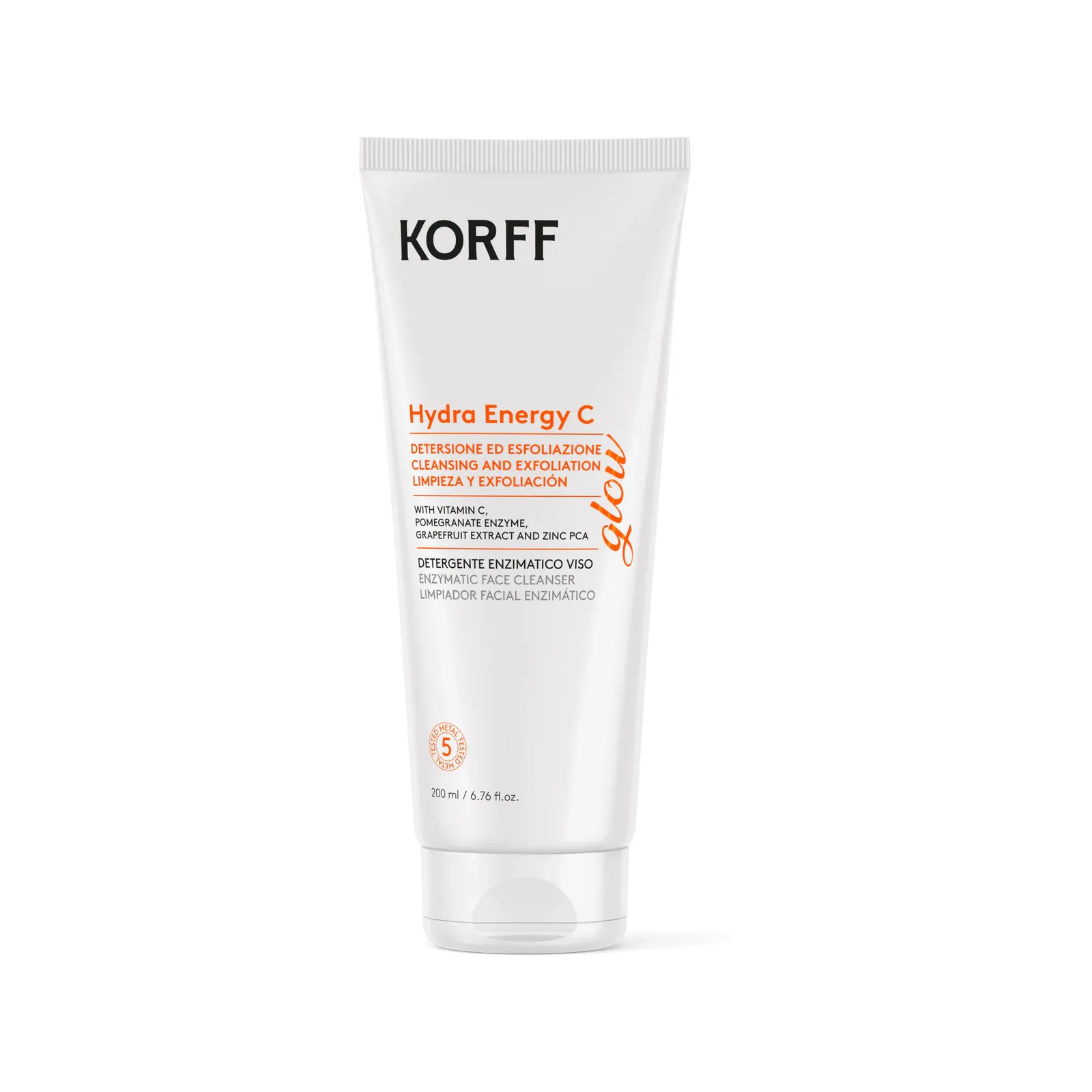 Korff Hydra Energy C glow Detergente Enzimatico