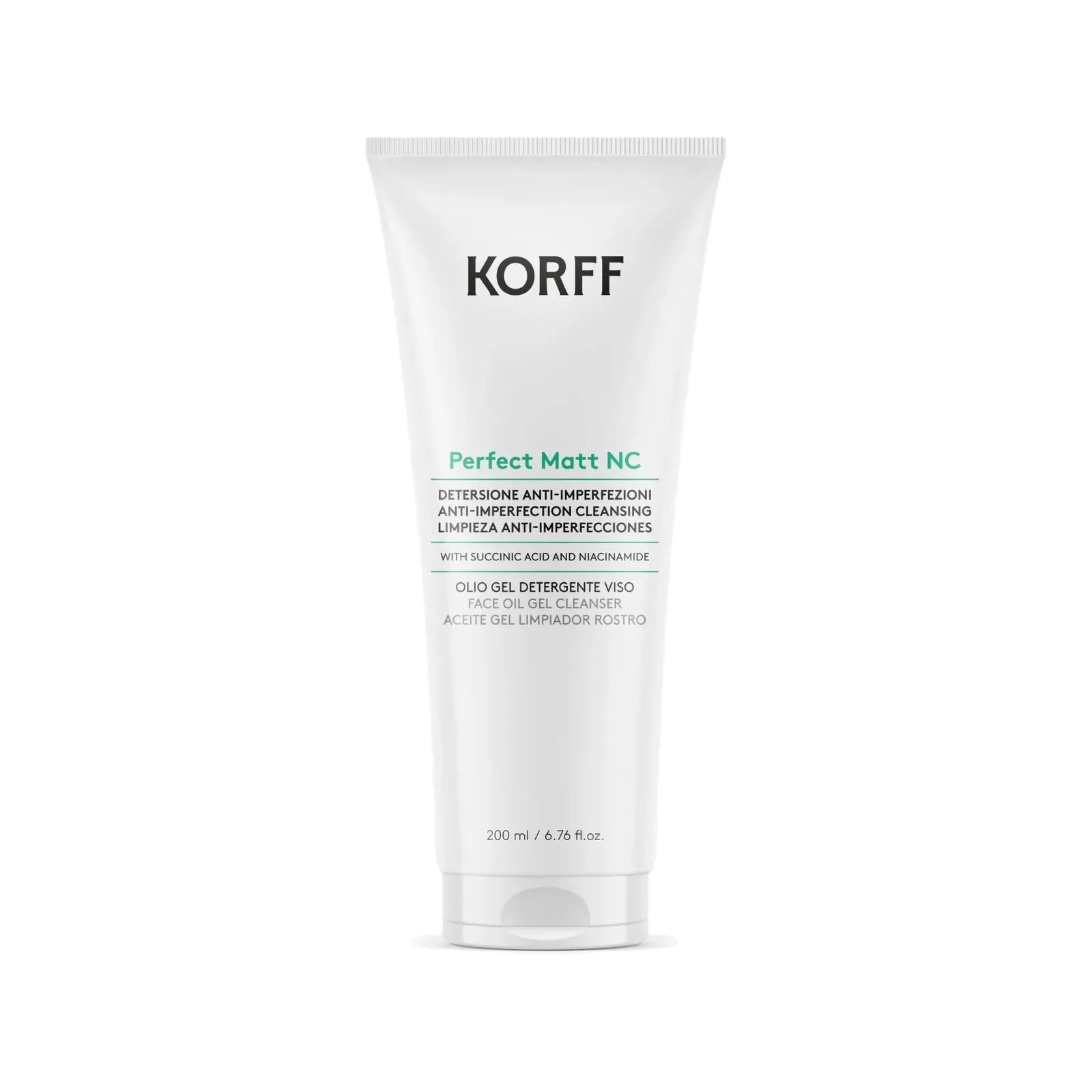 Korff Perfect Matt NC Olio Gel Detergente Viso