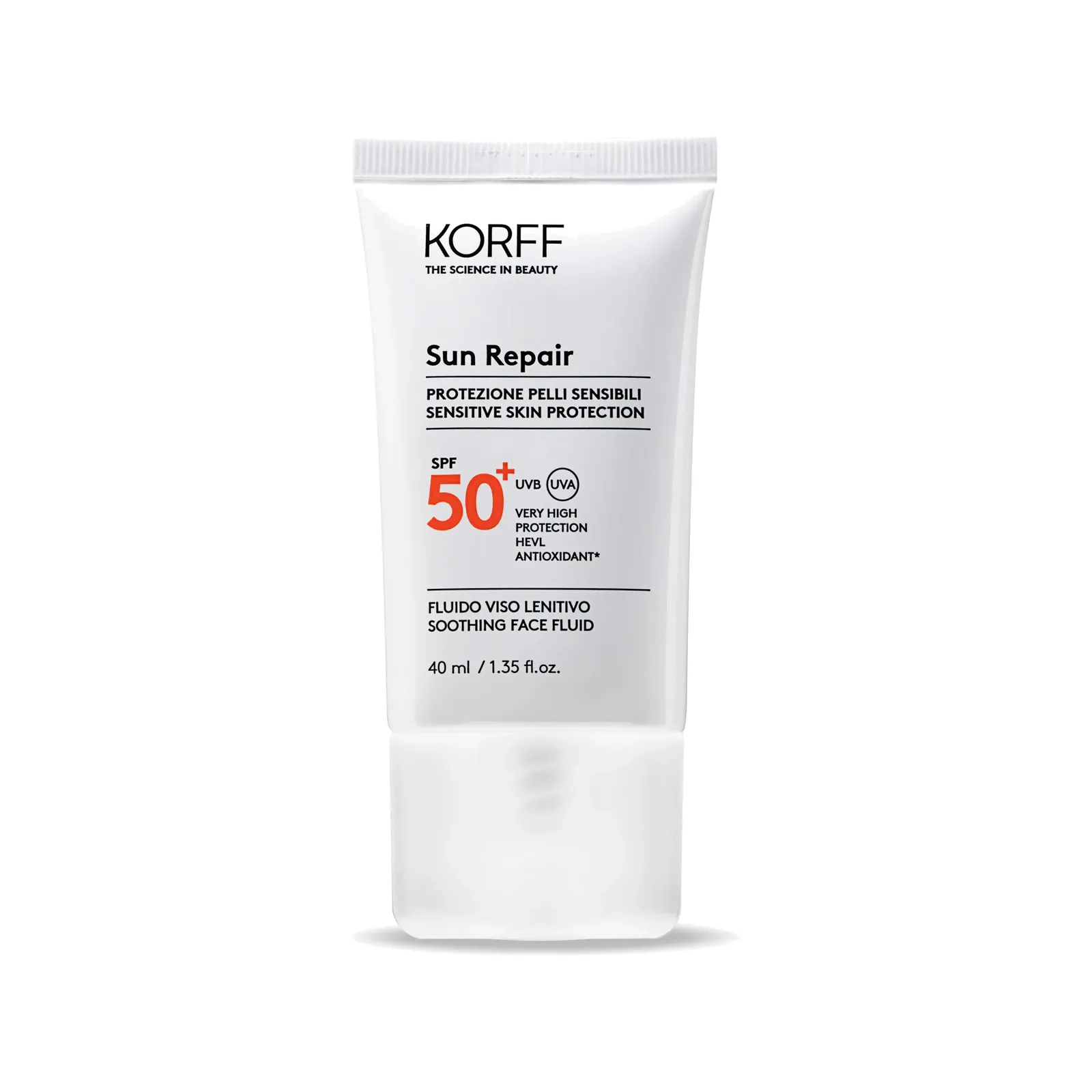 Korff Sun Repair Fluido Viso Lenitivo SPF 50+