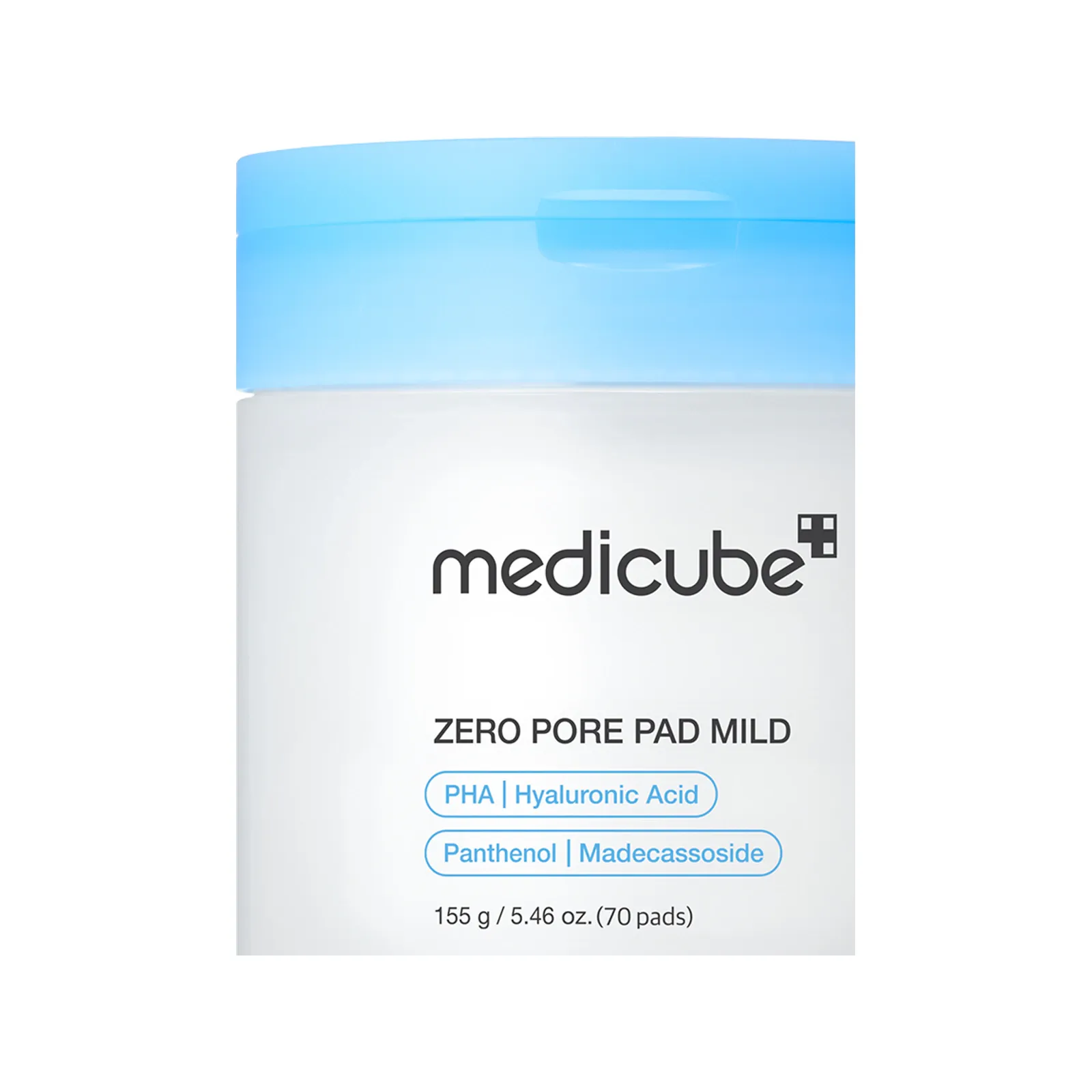 Medicube Zero Pore Madecassoside Pads (Mild)