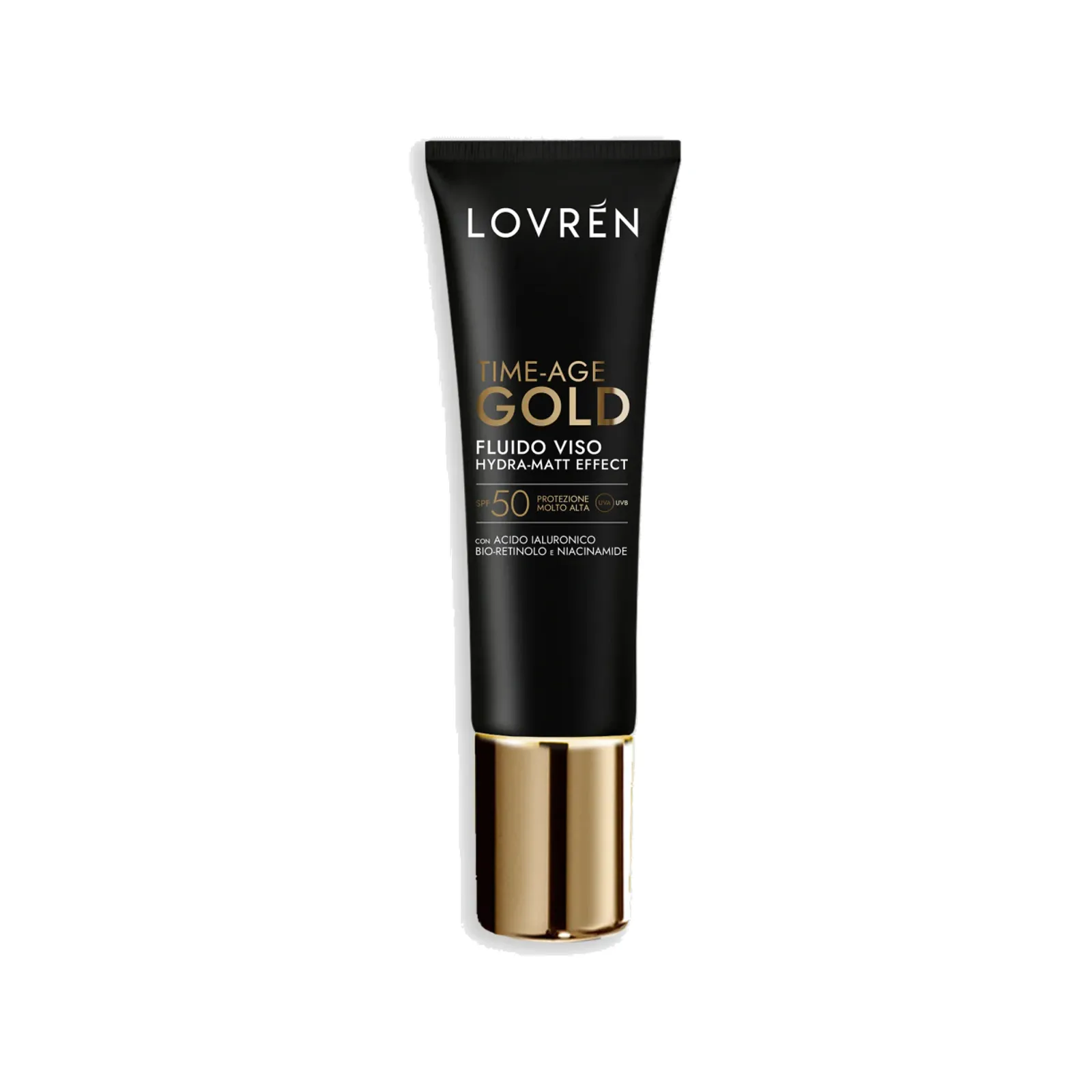 Lovrén Fluido Viso Time-Age Gold SPF50